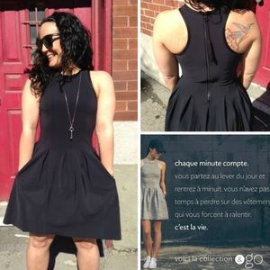 Lululemon Black Here to There Dress - Size 6